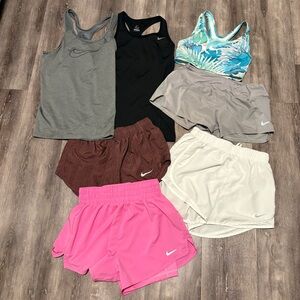 Nike Tank Tops, Shorts, bra set Small/XS